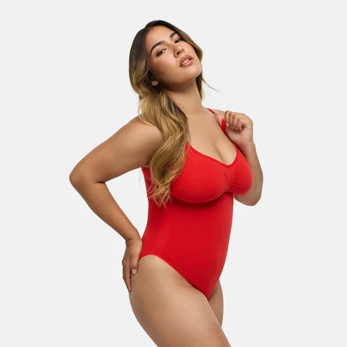 Body gainant sculptant avec culotte intégrée