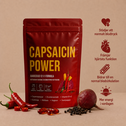 Elvion – Capsaicin: Väck din kropp till liv och ta hand om ditt hjärta på ett naturligt sätt