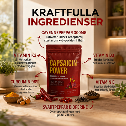 Elvion – Capsaicin: Väck din kropp till liv och ta hand om ditt hjärta på ett naturligt sätt
