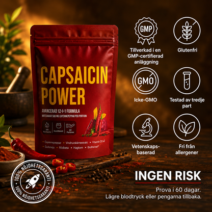 Elvion – Capsaicin: Väck din kropp till liv och ta hand om ditt hjärta på ett naturligt sätt