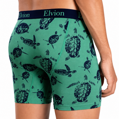 Elvion — Åtsittande boxerkalsonger 6 tum - Turtlenecks