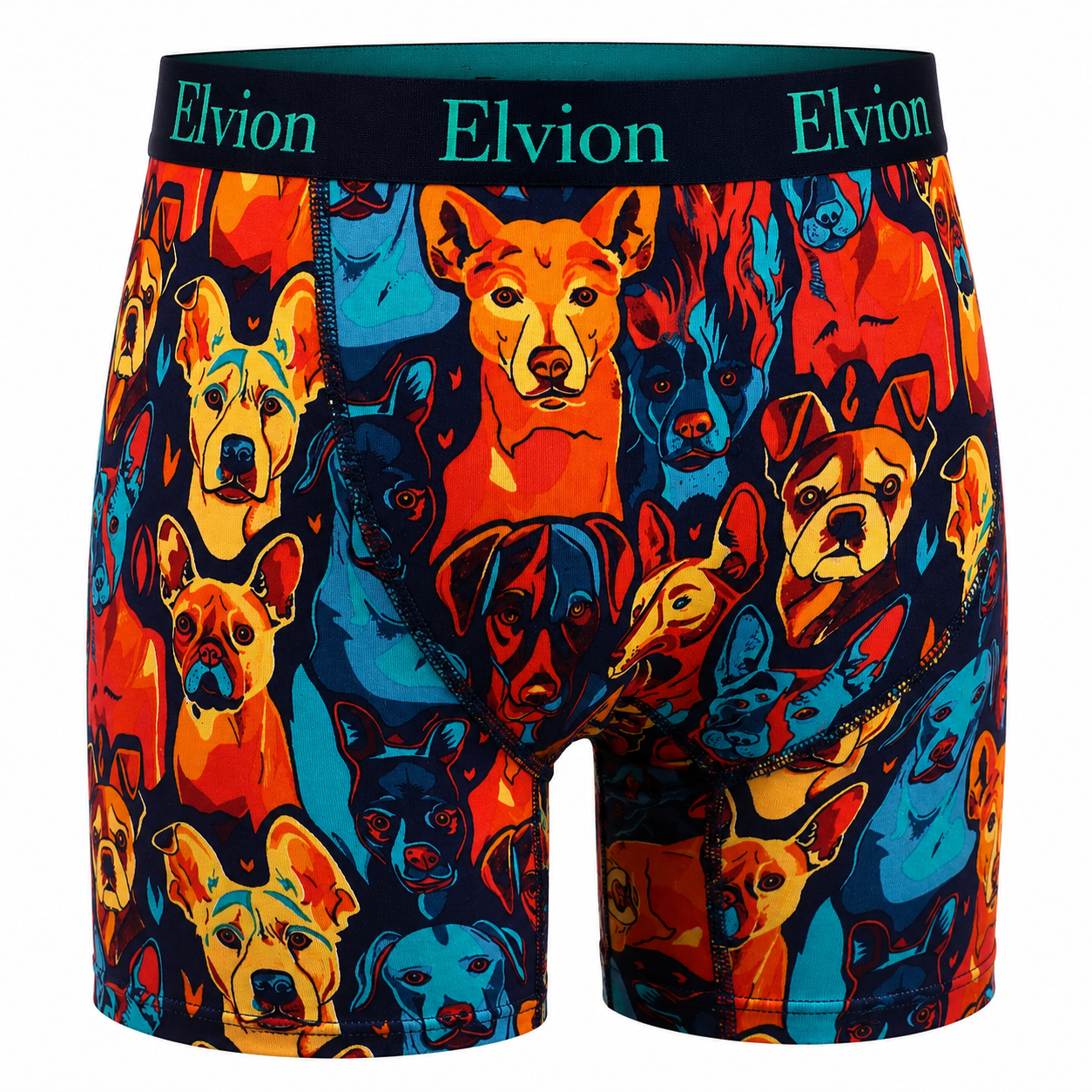 Elvion — Åtsittande boxerkalsonger 6 tum - Mans Best Friend