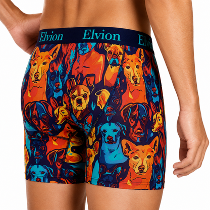 Elvion — Åtsittande boxerkalsonger 6 tum - Mans Best Friend