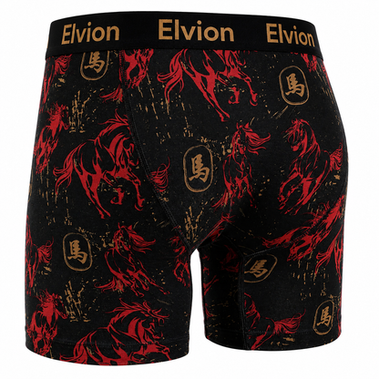 Elvion — Åtsittande boxerkalsonger 6 tum
