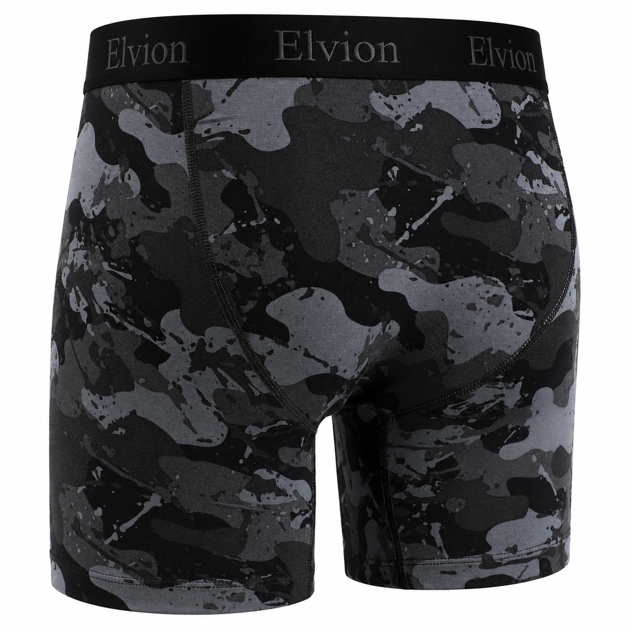 Elvion — Åtsittande boxerkalsonger 6 tum - Blackout
