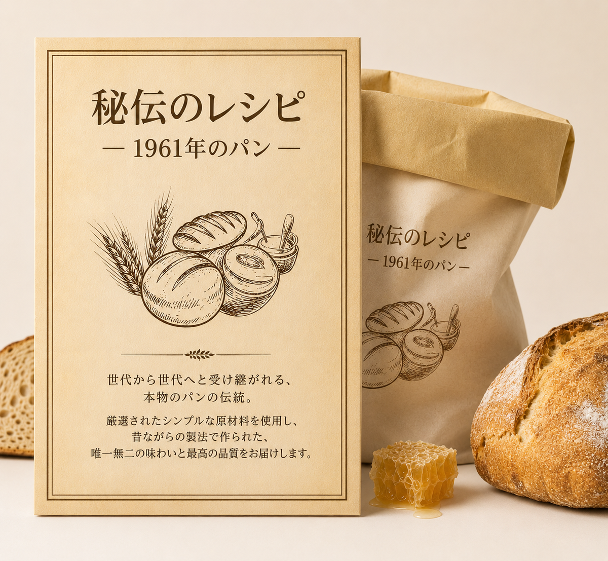 秘伝のレシピ「1961年のパン」