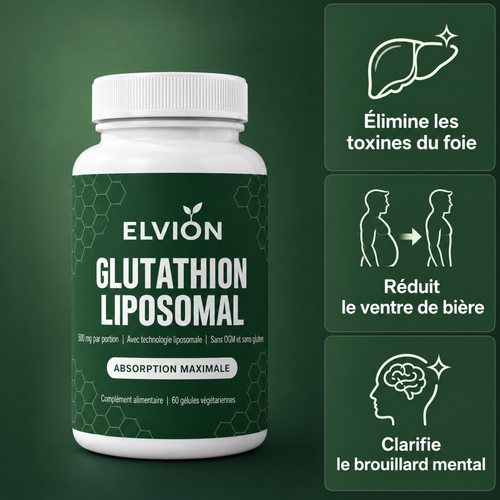 Glutathion liposomal - Détox complète du foie