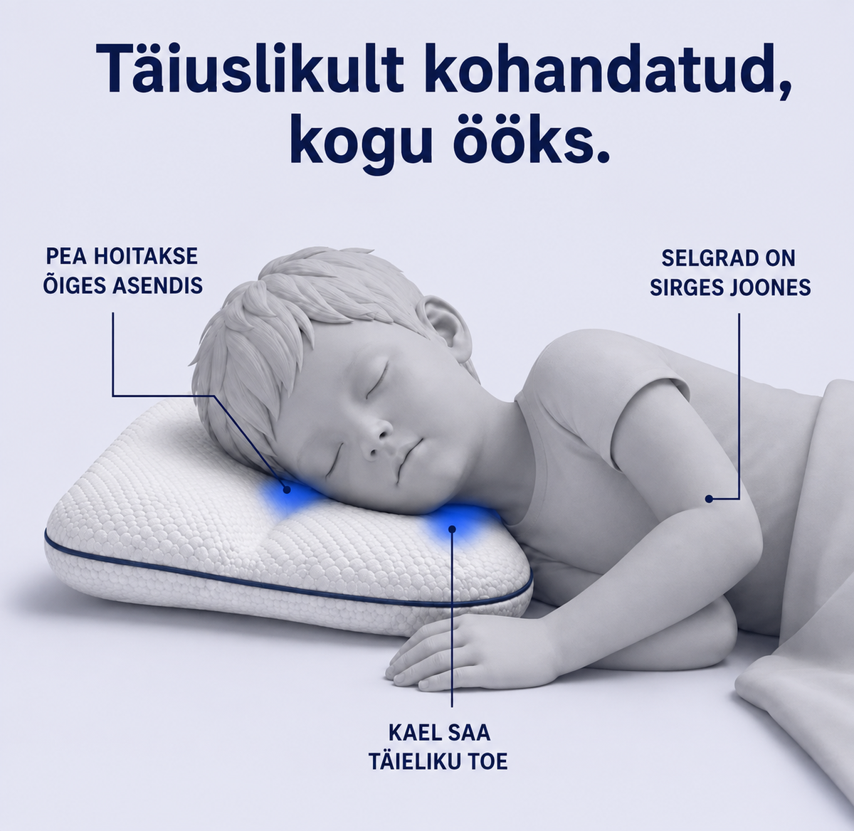 Elvion – Ergonoomiline laste padi