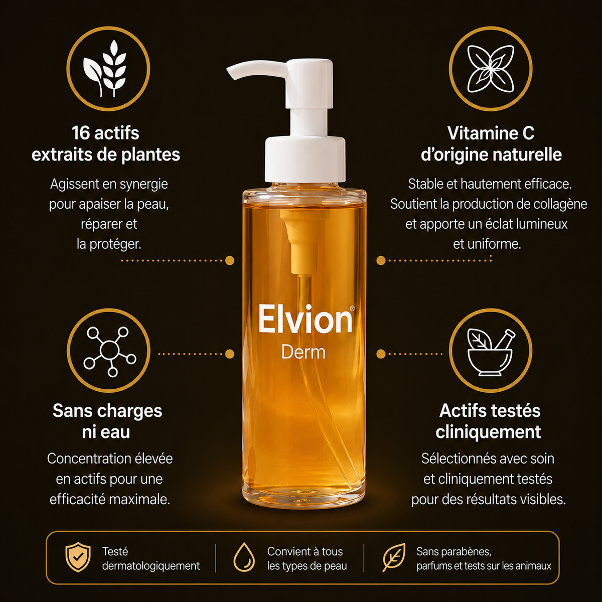 ELVION HUILE CORRECTRICE DE LA KÉRATOSE SÉBORRHÉIQUE