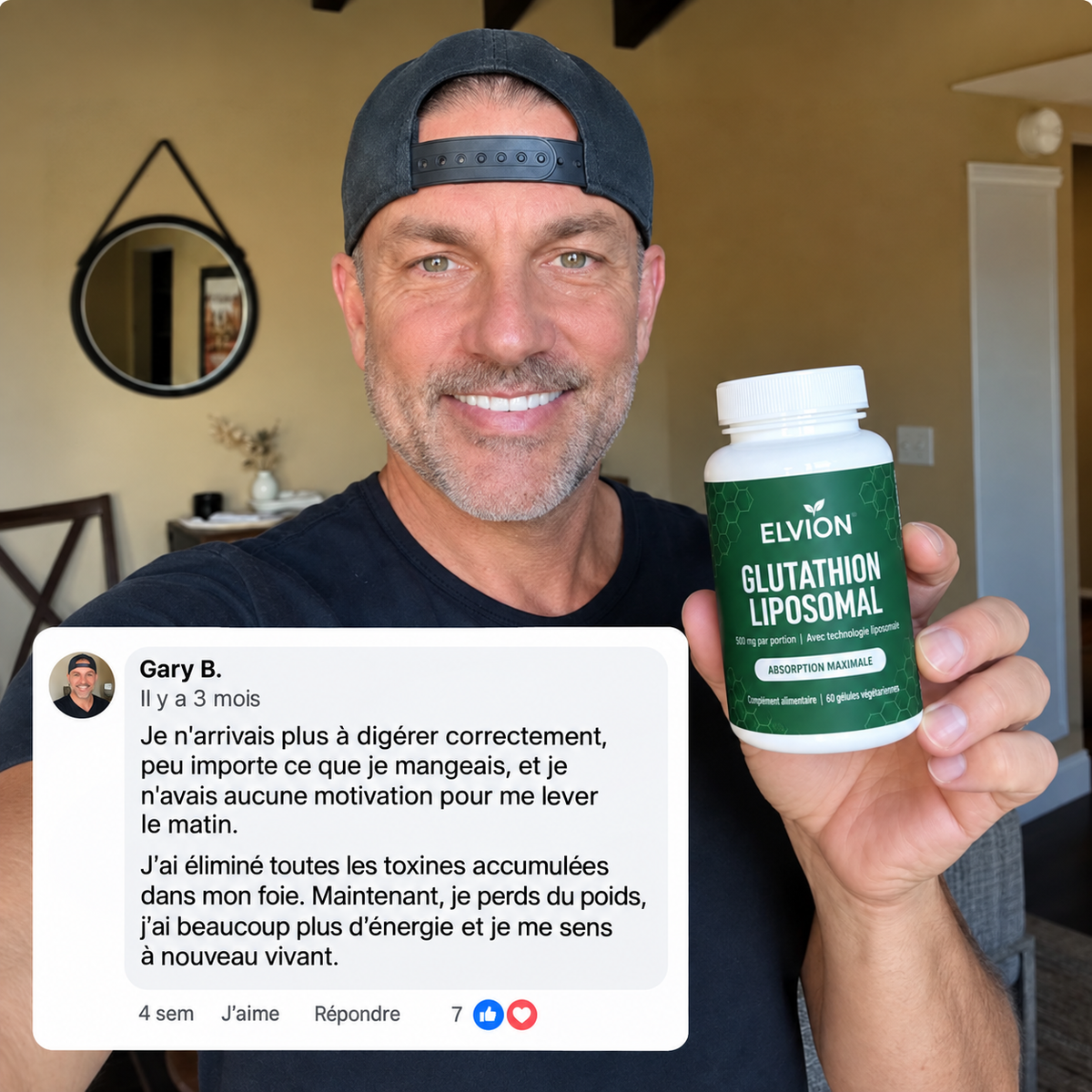 Glutathion liposomal - Détox complète du foie