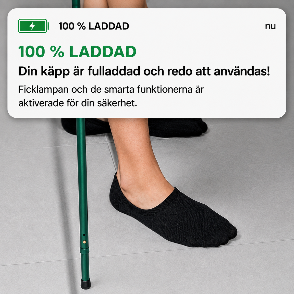 Elvion: Inga fler strumpor som glider ner